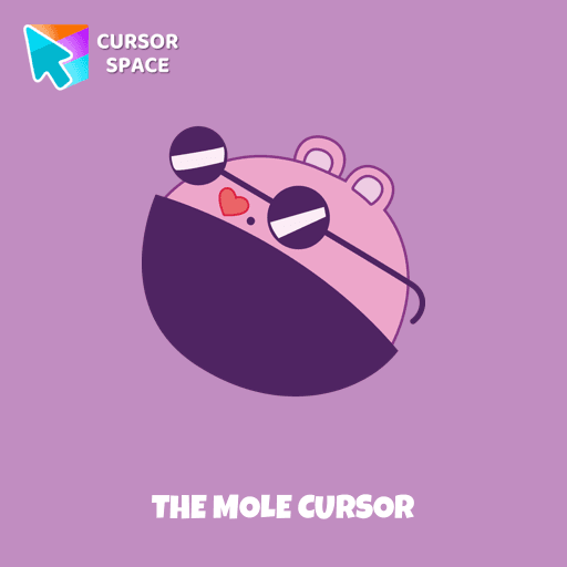 The Mole cursor arrow cursor
